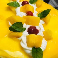 Mango cake A picture of Mango cake.