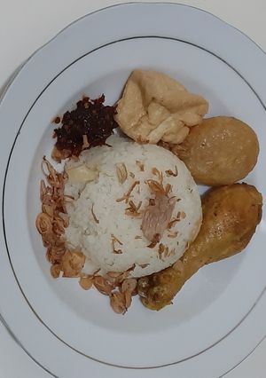 Foto resep Nasi Gurih/Belamak Rempah Rice cooker Ala ku