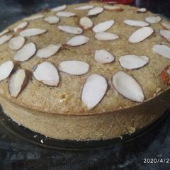 A picture of Badam Bread cake.