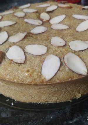 A picture of Badam Bread cake.