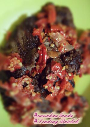 Foto resep DENDENG BATOKOK #BikinRamadanBerkesan