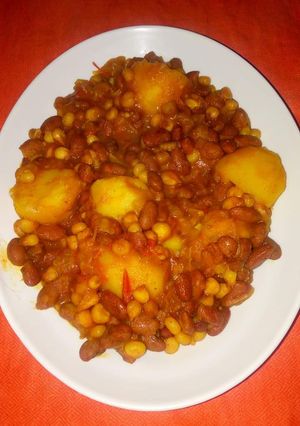A picture of Githeri Special.