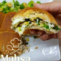 ساندویچ مرغ و گشنیز-レシピのメイン写真