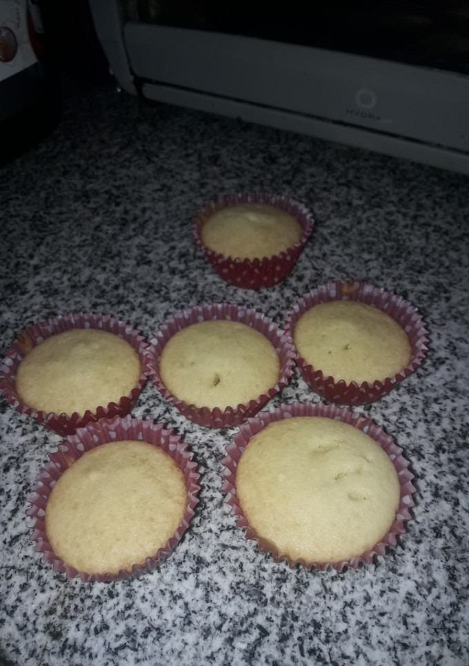 Una foto de Muffins de vainilla (RE fáciles)