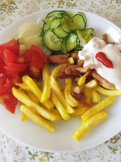 Gyros recept fotója