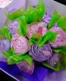 Bouquet de Cupcakes de San Valentín