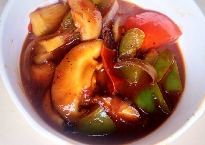 Recipe of Super Quick Homemade Quick, Light &amp; Refreshing Mushroom Stew (slow cooker Shashouka)