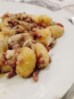 Una foto de Ñoquis a la carbonara en 15 minutos en olla GM