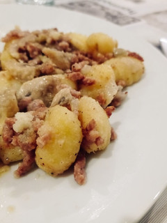 Una foto de Ñoquis a la carbonara en 15 minutos en olla GM