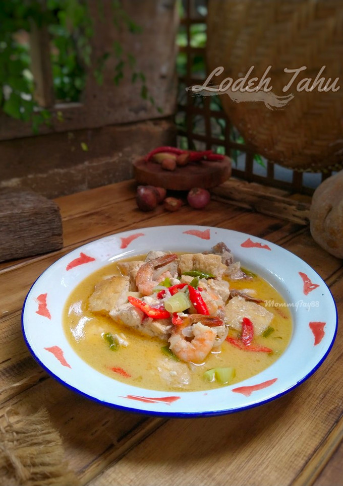 Foto resep Lodeh Tahu
