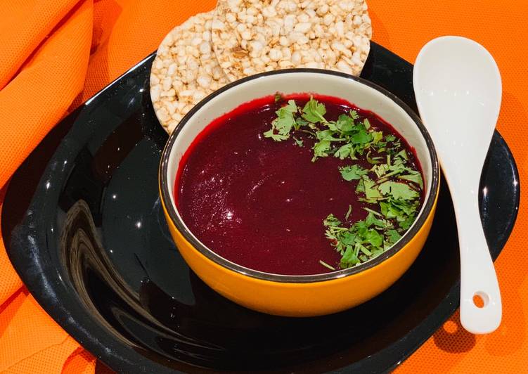 Steps to Prepare Perfect Beetroot Carrots Soup