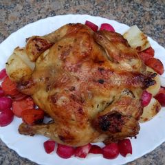 Grilled chicken A picture of Grilled chicken.