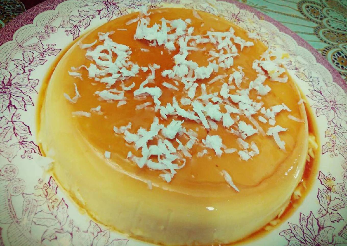 Flan en 5 minutos de coco en microondas, riquísimo y súper fácil