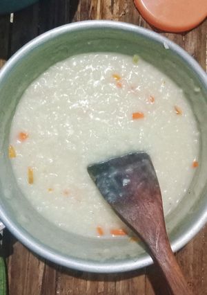 Foto resep 12. Bubur Beras Dengan Wortel MPASI 8+ bln