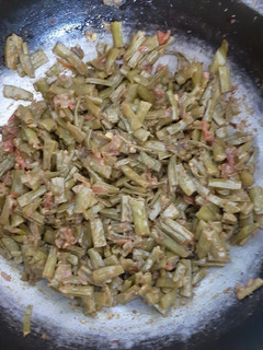 A picture of Cluster beans (gawar phali).