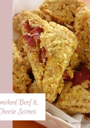 Foto resep Smoked Beef & Cheese Scones