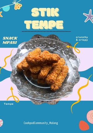 Foto resep Stik Tempe (snack MPASI 1+)