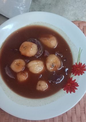 Foto resep Kolak pisang ubi ungu