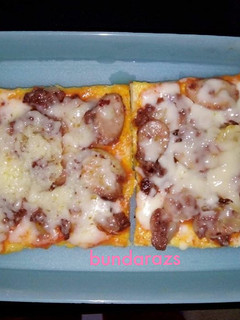 Foto resep Pizza Roti Tawar