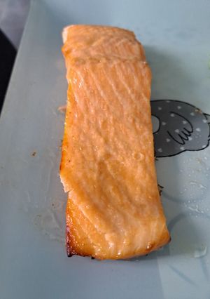 Une photo de Truite marinée au miso