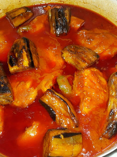عکسی از دستور خوراک مرغ و بادمجان🍗🍆