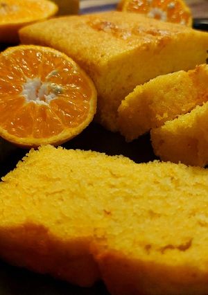 A picture of Orange Pound Cake.