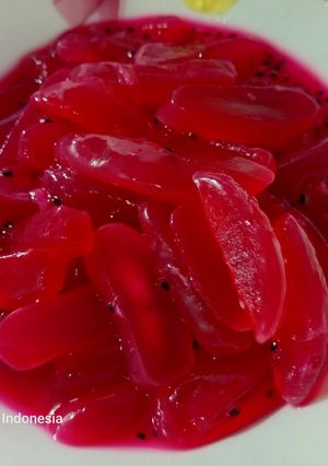 Foto resep Manisan Kolkal Buah Naga