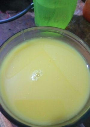 Foto resep Jamu Beras Kencur mix jahe kunyit