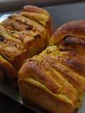 Garlic Cheese Pumpkin Bread