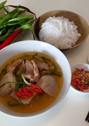 Hình của món Vịt nấu chao.