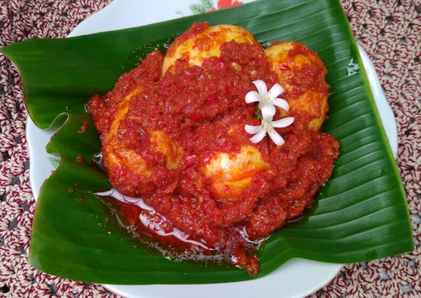 Resep Balado Telor Telur Bulat Simple Endul