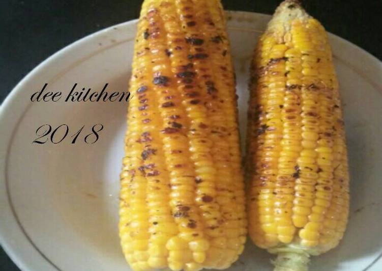 Resep Jagung bakar mentega yang Enak Banget