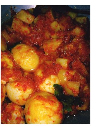 Foto resep Telur kentang balado