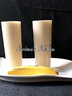 A picture of Easy banana smoothie.