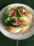 Bocaditos con lechuga ©
