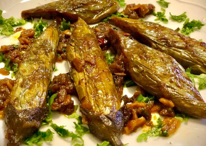 Sweet and tangy aubergine #Newyearnewyou