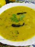 Aam diye Tok Er Dal (Masoor Dal / Red Lentil with Raw Mango - Bengali Style)