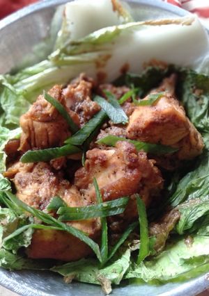 Foto resep Ayam Betutu versi potong