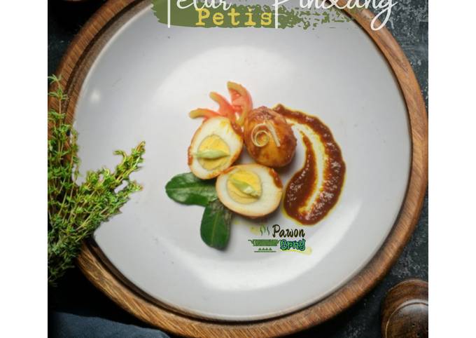 Resep Telur Pindang Petis, Sempurna