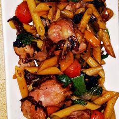A picture of Smoked Turkey Necks in teriyaki-StirFry.