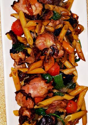 A picture of Smoked Turkey Necks in teriyaki-StirFry.