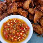Babat Goreng (Fried Tripe With Chillie Sambal)