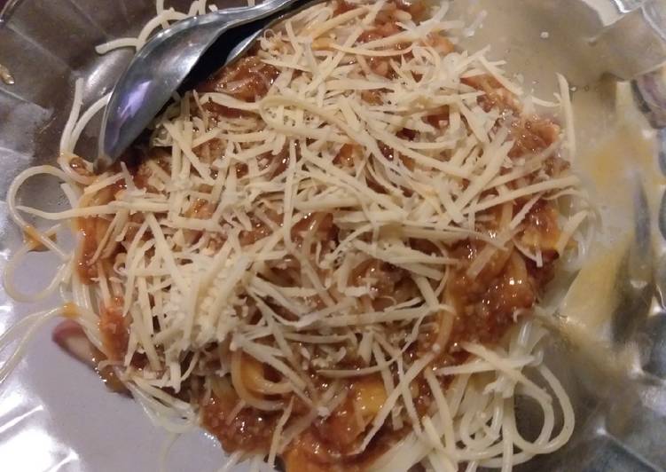 Cara Gampang Menyiapkan Spaghetti homemade dapoergina_ Anti Gagal