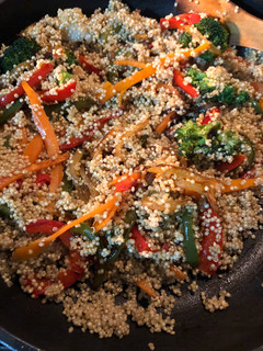 Una foto de Salteado de Quinoa con verdura en Quick Quinoa&Rice