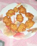 Pulses and potato fritters/ Daal and potato pakore