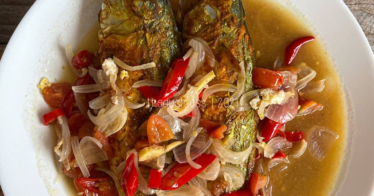 Resipi Ikan Kembung Masak Asam Oleh Theduch Ess Cookpad