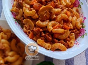 Gambar Macaroni Goreng Bolognese