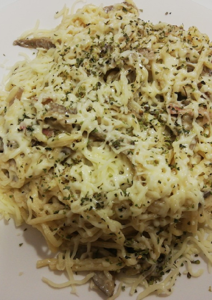 Una foto de Spaghetti estilo risotto