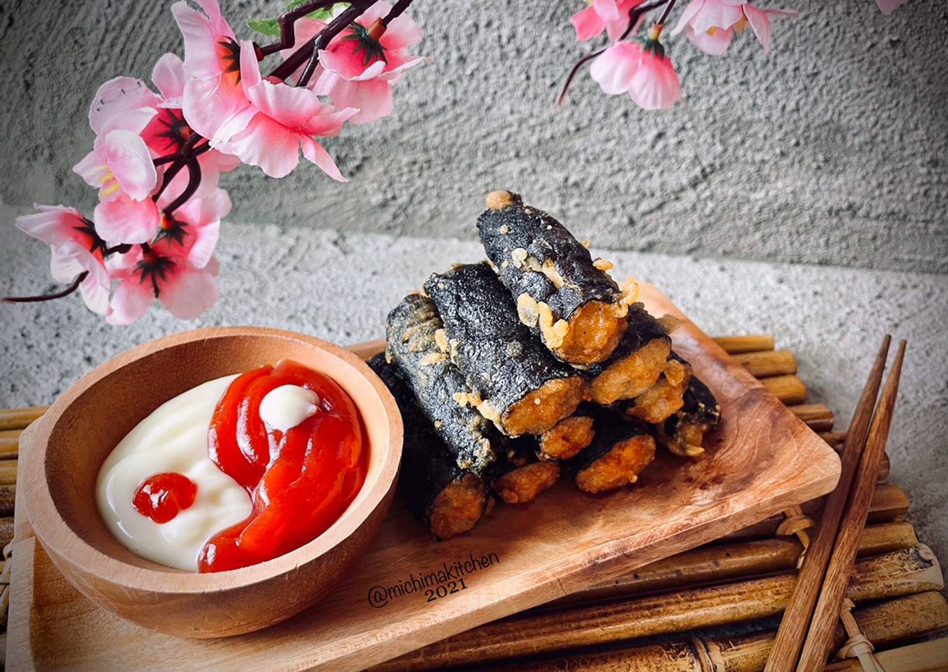 Udang Balut Nori Goreng / Seaweed Shrimp Roll