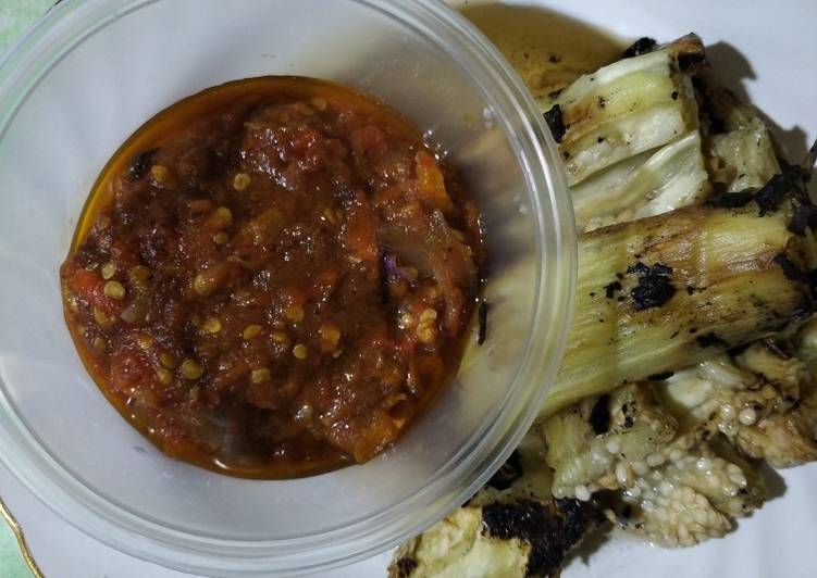 Sambel terasi homemade